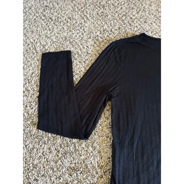 SHEIN Women's Black Long Sleeve‎ Tee Size Large - Image 5