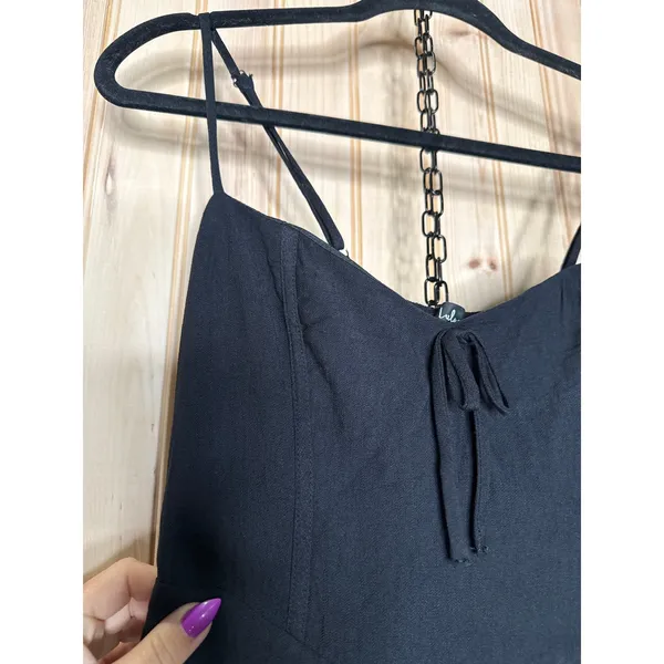 NWT Lulus Diora Black Sleeveless Mini Dress Night Out Little Black Dress Size S - Image 6