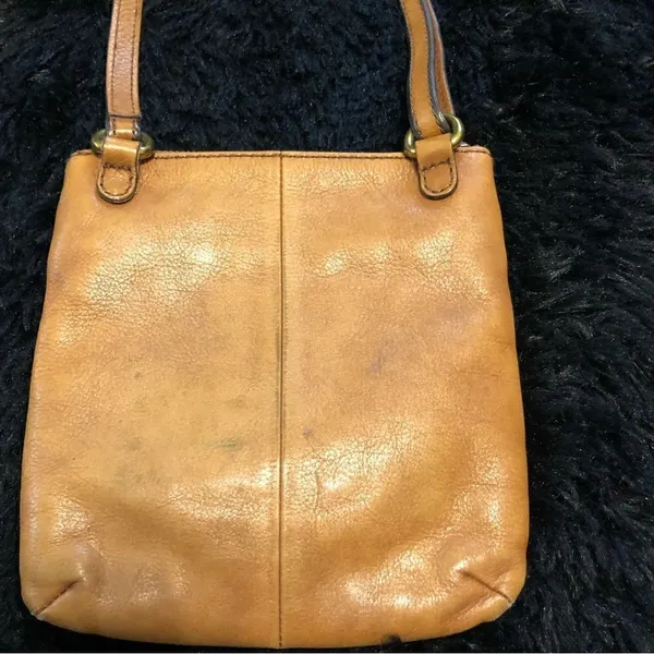 FOSSIL leather purse crossbody bag - Image 5