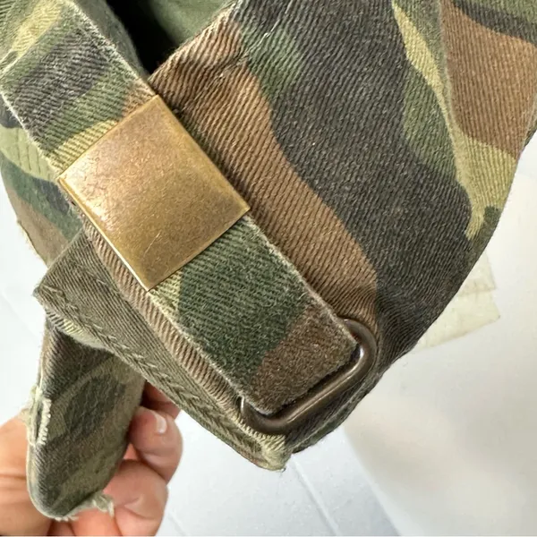 KBETHOS Vintage Camo Distressed Baseball Cap Hat Green Brown Black 100% Cotton - Image 11