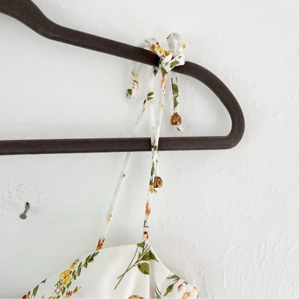 Petal + Pup Floral Lucas Tie Strap Midi Dress Sz 4 - Image 6