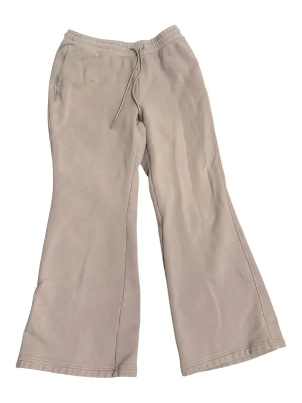 Athleta Forever Mid Rise Flare Sweatpants Light Mauve Size Medium 28” Inseam - Image 3