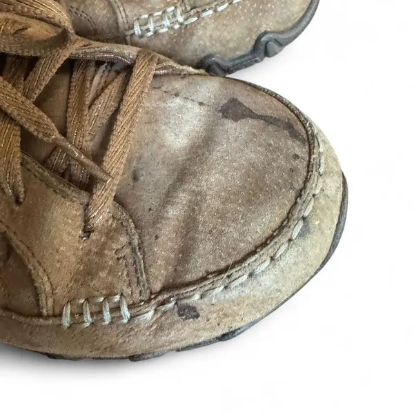 Skechers Relaxed Fit Bikers Curbed Suede Sneakers Womens 8.5 Brown Comfort - Image 8