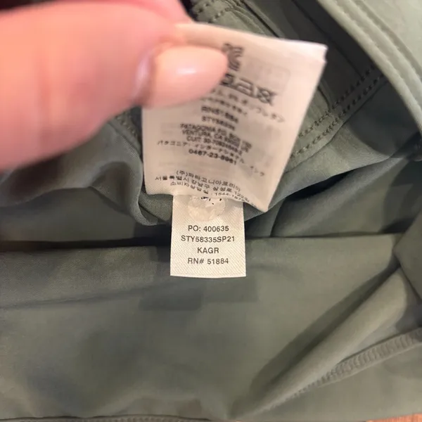 Patagonia Fleetwith Dress Kale Green Scoop Neck Sleeveless Hike REI Women Medium - Image 5