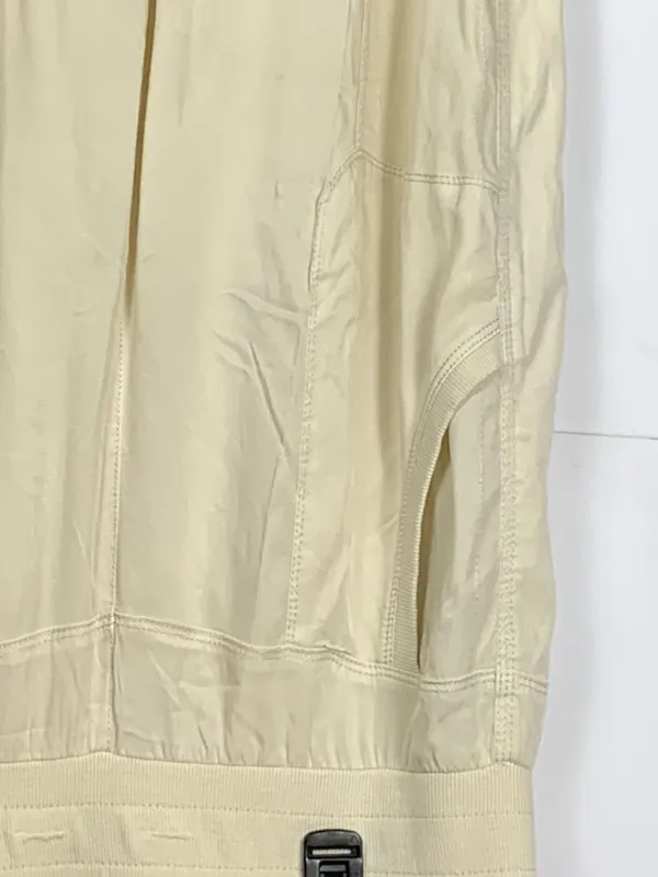 Marrakech Silky Jogger Pants Large Cream Lightweight Relaxed Pull On - Image 6