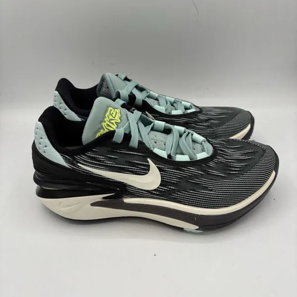Nike Air Zoom GT‎ Cut 2 Women's size 6 Black Mint Basketball FQ8706 300 - Image 4