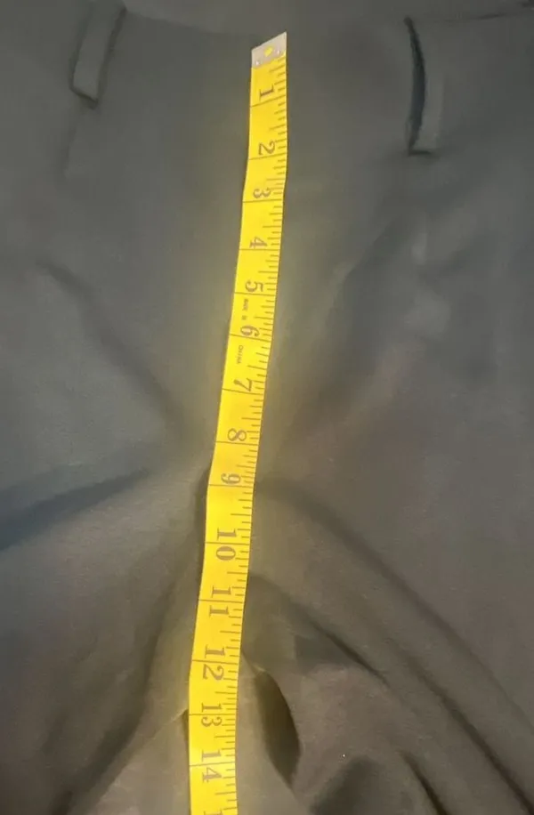 White Fox Women's Black High Waisted Dress Trousers Size M - Image 8