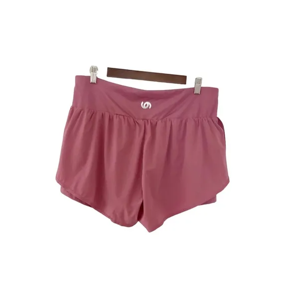 Cadmus Athletic Double Layer Shorts‎ Size 2XL Pink - Image 4