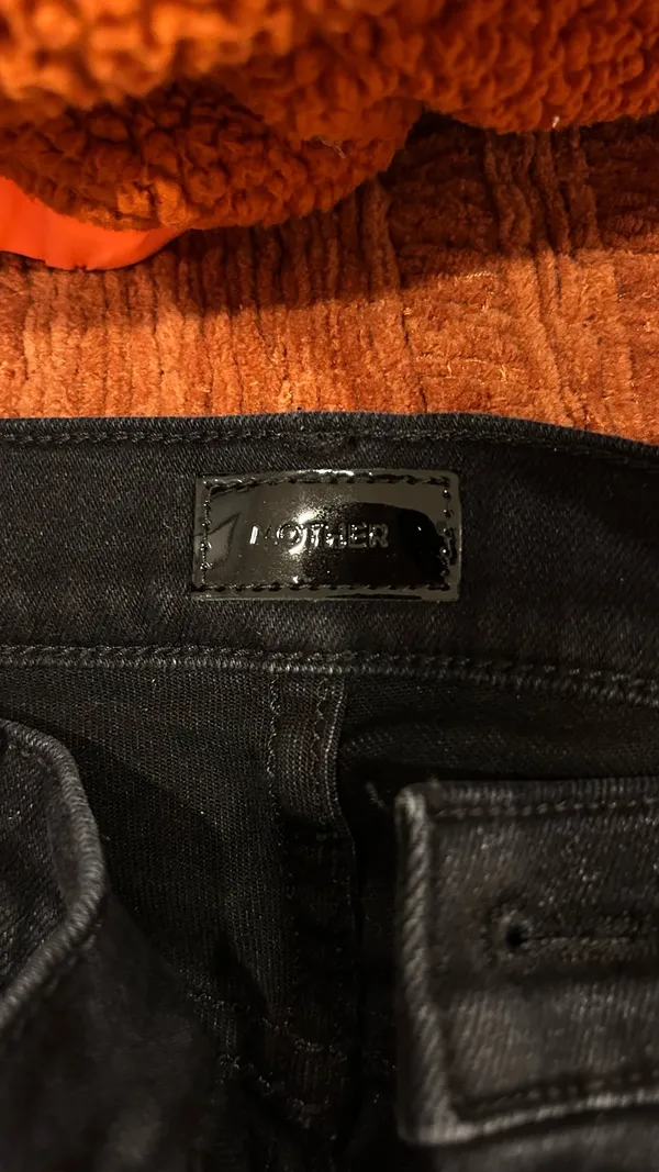 Mother flared denim jeans black - Image 3