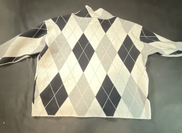 Maeve by Anthropologie Argyle Mock Neck Sweater - Image 8