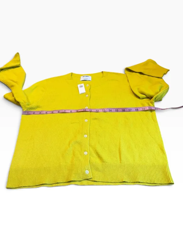 OLD NAVY yellow cardigan nwt - Image 3