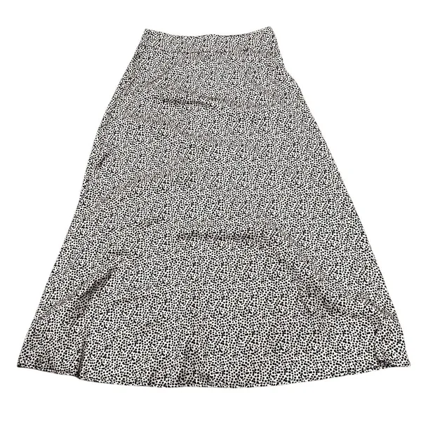 Free People Women's High Waist A-Line Leopard Print Maxi Skirt Size 8 - Image 4
