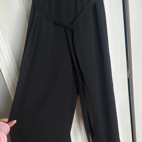 Monteau Elegant Black Women's Jumpsuit - Image 2