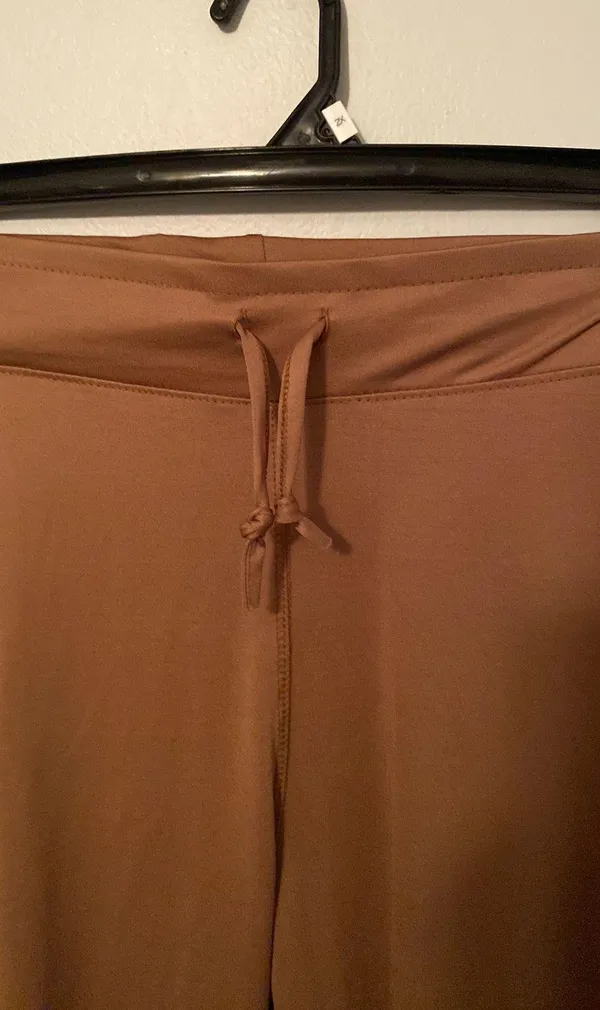 Take A Walk | Loose Pocket Casual Sweatpants Brown - Image 4