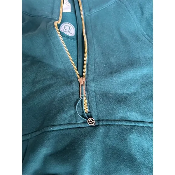 Lululemon Scuba Half Zip Green Size XS/S - Image 2
