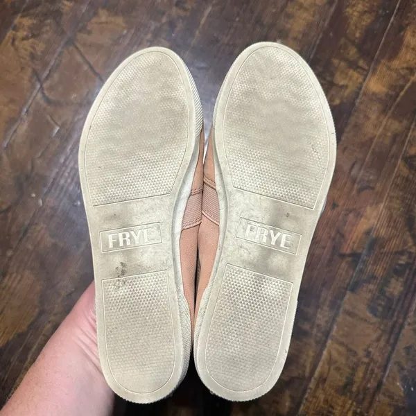 Frye Lisa luxe slip on tan 7 minimalist elevated basics flats - Image 3