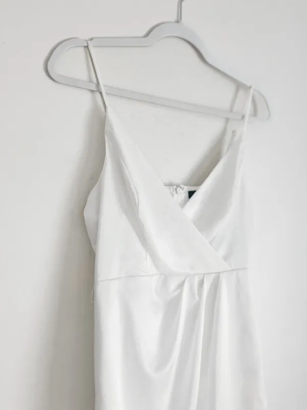 White Midi Dress - Image 2