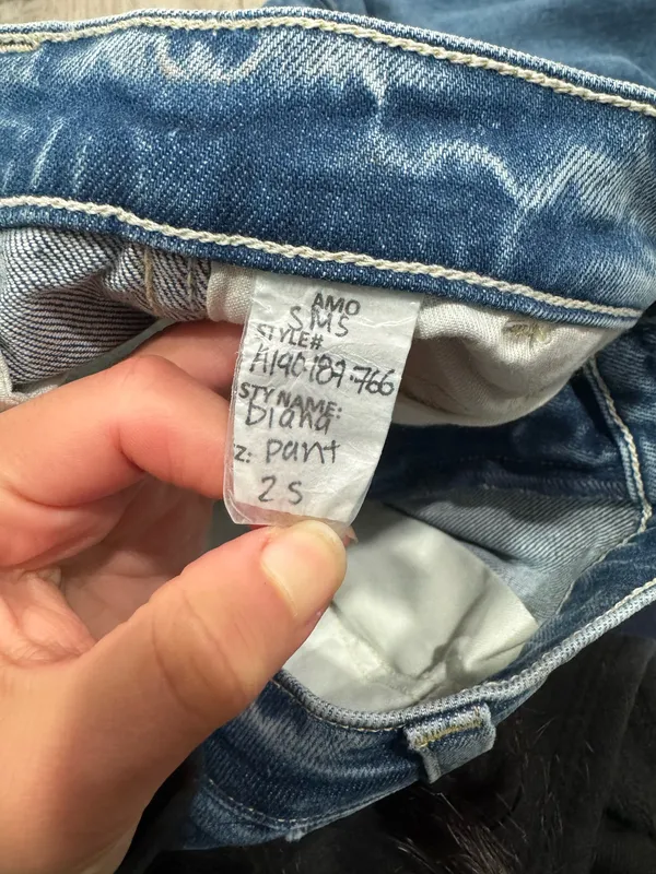 AMO Cargo Denim Blue Size 25 - Image 7