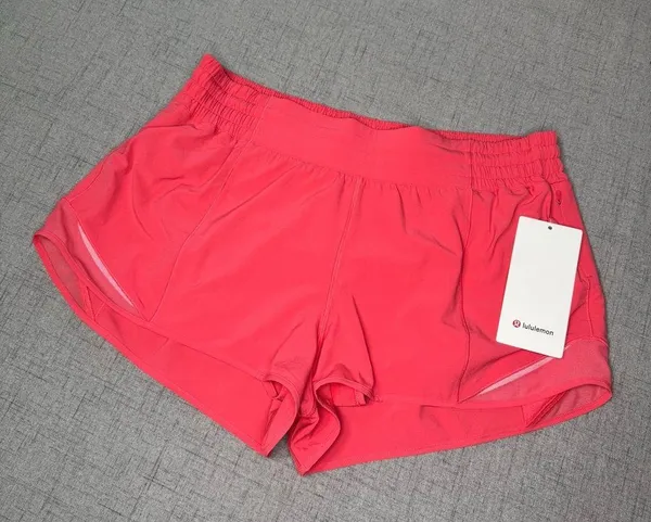 Lululemon Hotty Hot High Rise Short Athletic Shorts Glaze Pink 12 NWT - Image 5