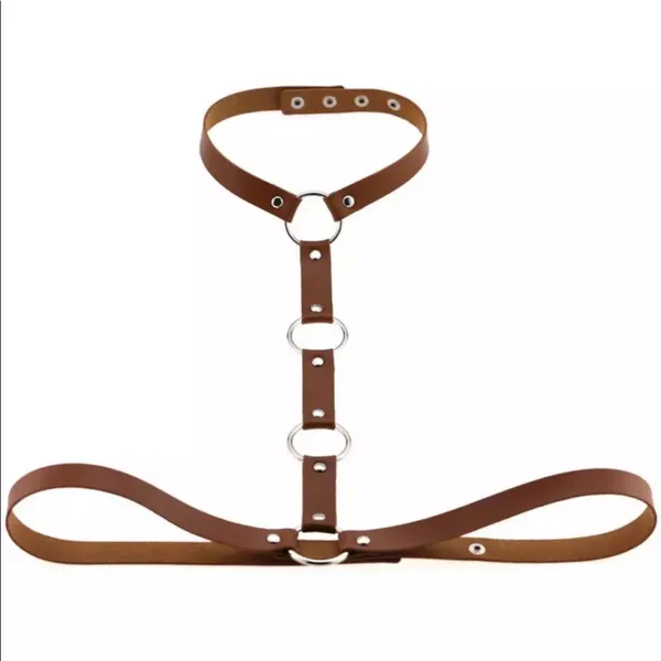 Punk Steampunk O Ring Harness Belt Festival New - Image 7