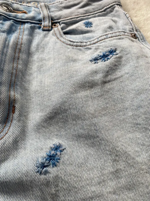 Outfitters Embroidered Jeans - Image 2