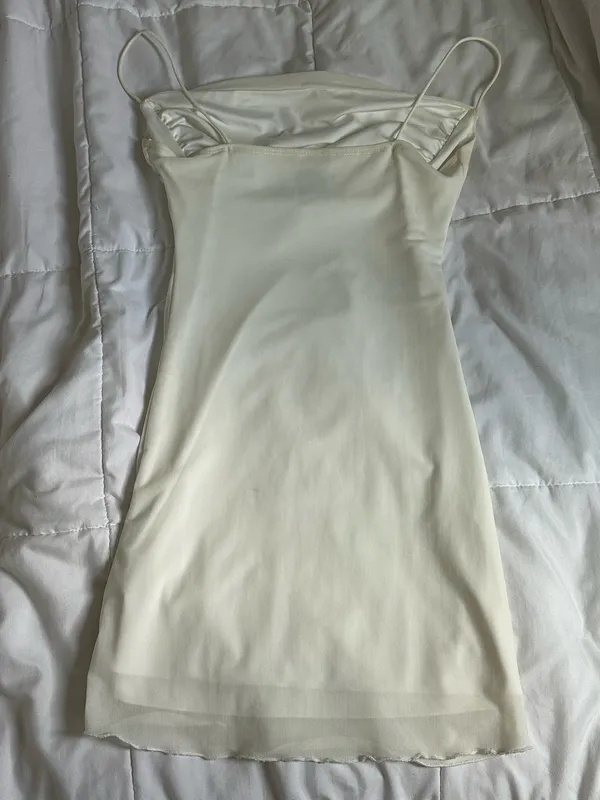 White Princess Polly Dress - Image 2