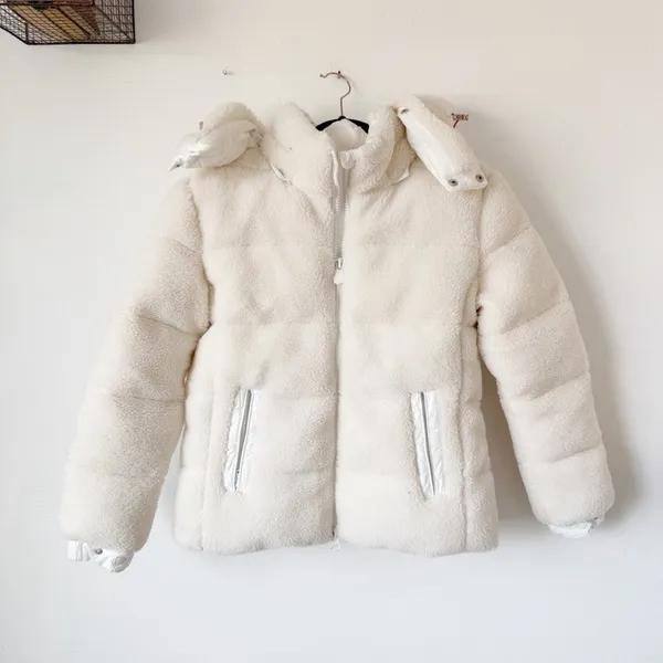 Save the Duck Bertha Fleece Puffer Coat Sz S - Image 3