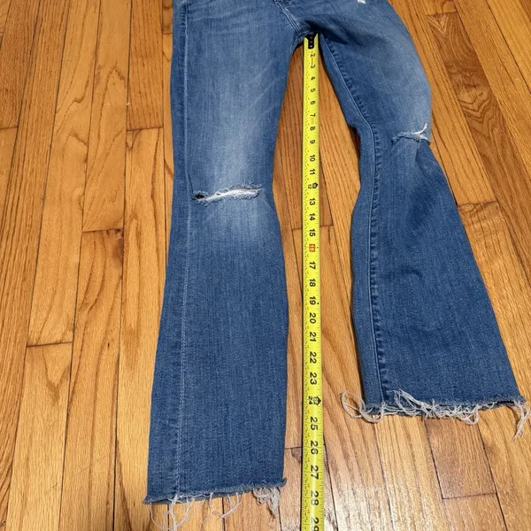 Mother The Hustler Ankle Fray in Can't Stop Staring Size 25 - Image 6