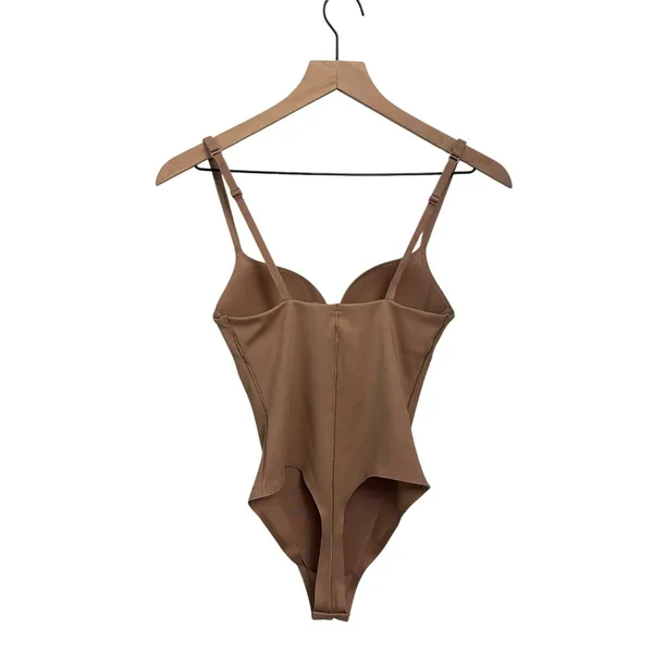 Skims Ultimate Body Push-Up Thong Bodysuit XS sienna New without tags - Image 5