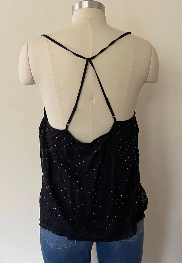 Free People NWOT  Beaded Tank - Image 4