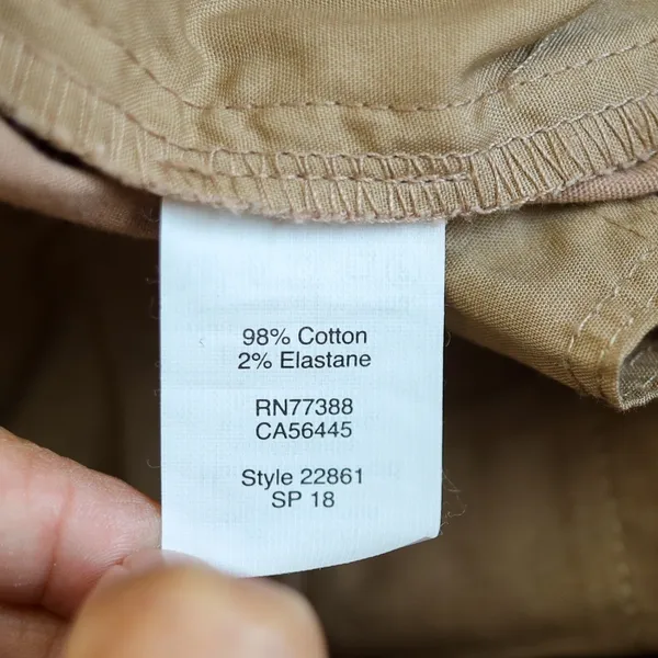 J.Crew Chino Pants Womens 14S Tan Brown Straight Leg‎ Stretch Cotton Style 22861 - Image 8