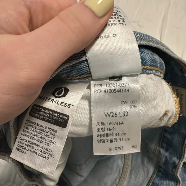 Levi’s 501 Blue Jeans Size 26 - Image 5