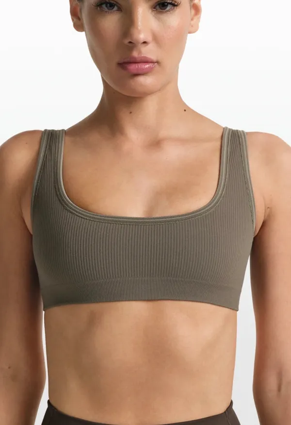 SKIMS x Nike ribbed seamless micro scoop bra - Image 2