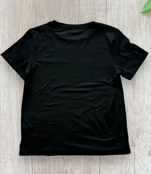 Women’s Medium “Thou Shall Not Try Me” Black Short Sleeve T-shirt • BNIB - Image 4