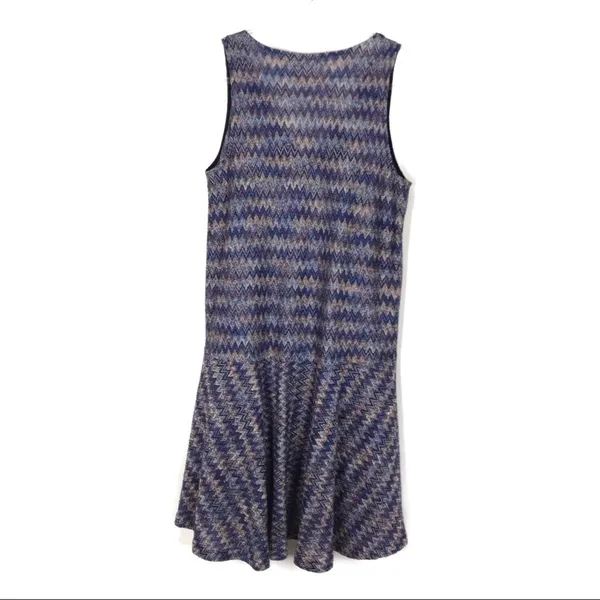 Anthro Maeve | Westwater Knit Zigzag Dress OUTER ONLY M - Image 5