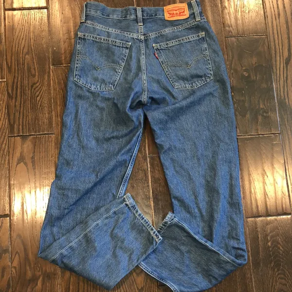 Levi’s low pro straight jeans size 24 - Image 6