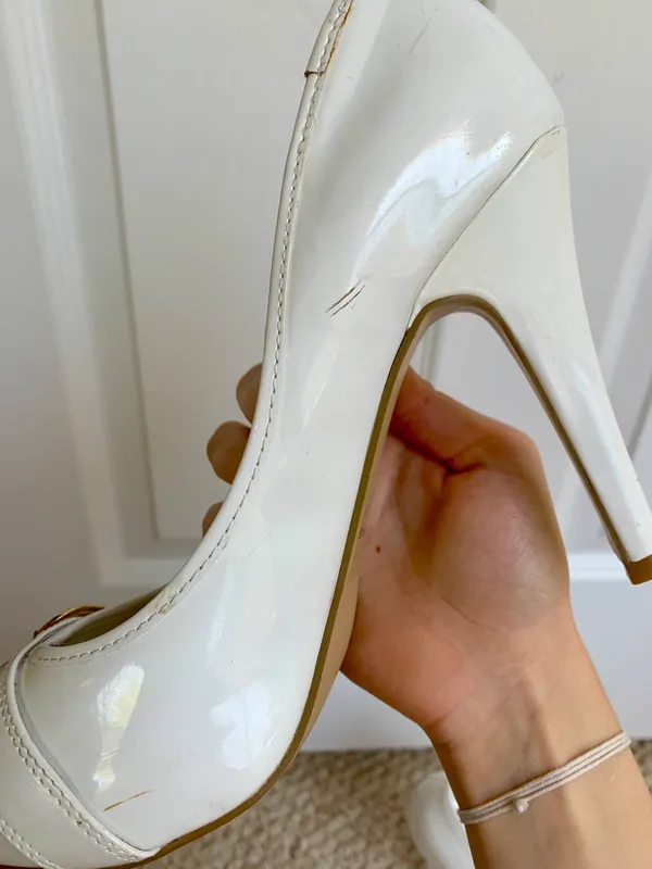 Charlotte Russe White Pumps - Image 6