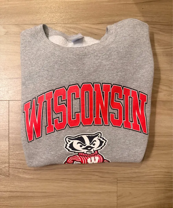 Wisconsin Badgers Crewneck Sweatshirt - Image 3
