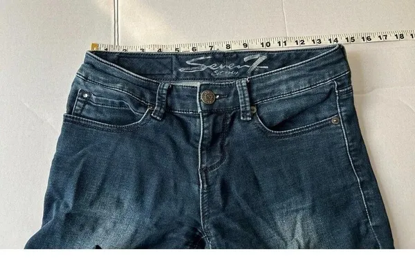 SEVEN 7 women’s denim leggings size 2 - Image 5