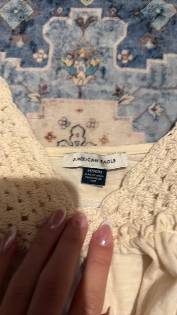 American Eagle knitted crop top - Image 4