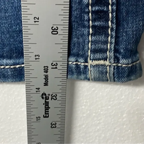 Miss Me Jeans Women Size 29W Low Rise Faded Signature Boot Cut Denim JS50108124 - Image 5