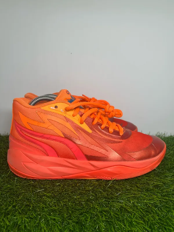 Puma MB.01 LaMelo Ball Orange GS 6Y Basketball Shoes Youth Men 6 Women 7–7.5 EU 38 - Image 3