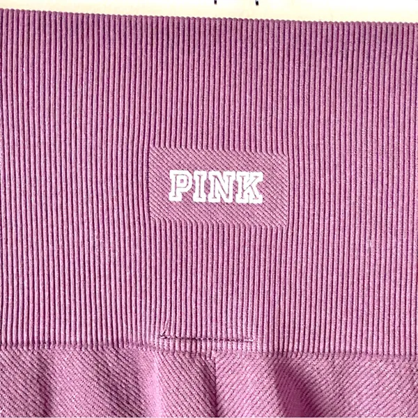 PINK VS | Burgundy High Waisted Leggings Sz S - Image 6
