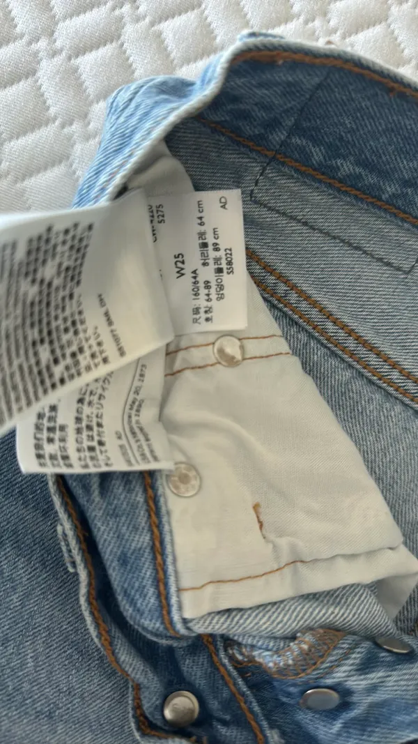 Levi's 501 High-Rise Shorts - Image 2