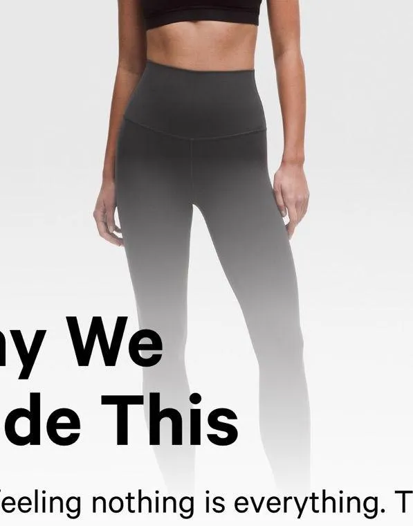 Lululemon Align Super High Waisted 28” Leggings - Graphite Gray - Image 9