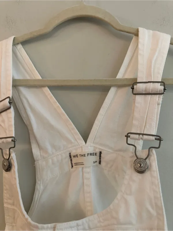 Free People Edie Denim Skirtall White - Image 8