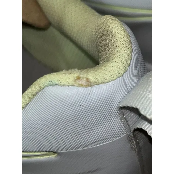 Nike Golf Shoes Womens 9.5 White Gray Lime AA1846-001 Spikeless Lace-Up - Image 9