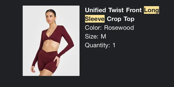 Oner Active Long Sleeve Unified Twist - Image 5