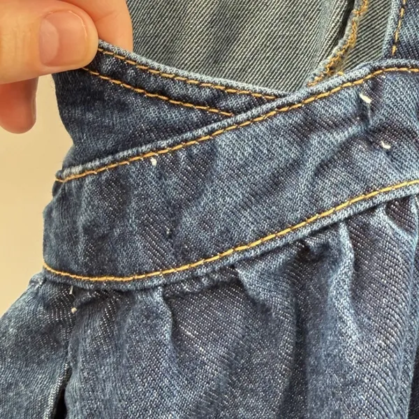 Urban Outfitters Danny‎ Midi Dress Women's Small Denim Button Down Casual - Image 7