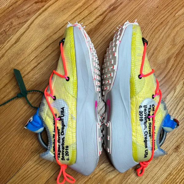 Off White x Nike Vapor “Street Tour Yellow” CD8178 700 Size 8.5W/7.5M - Image 5